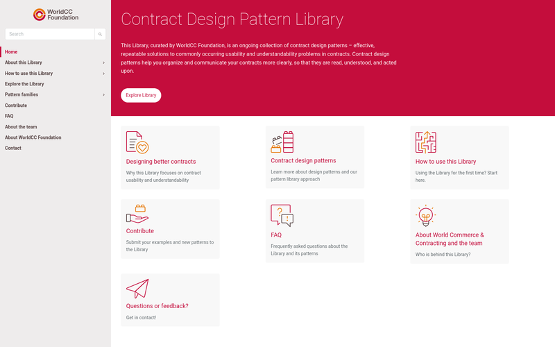 Screenshot of the linked website